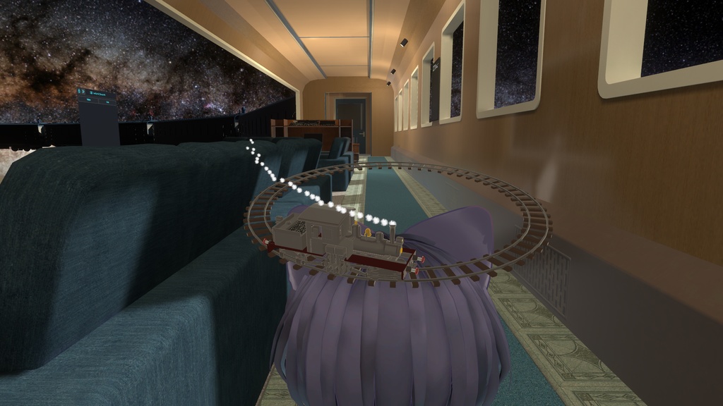 【VRChat想定】シェイ式蒸気機関車ヘイロー【MA設定済】