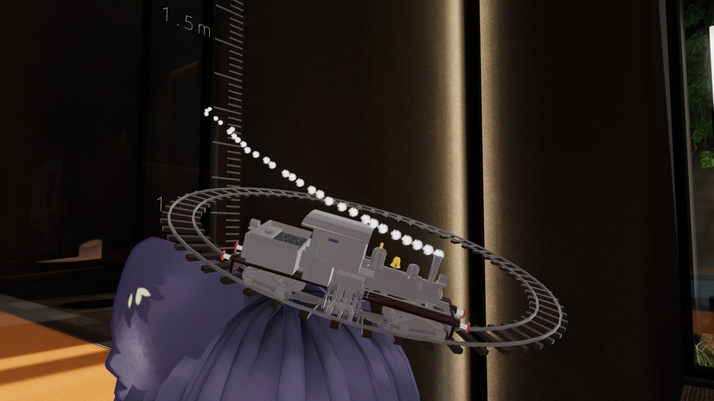 【VRChat想定】シェイ式蒸気機関車ヘイロー【MA設定済】