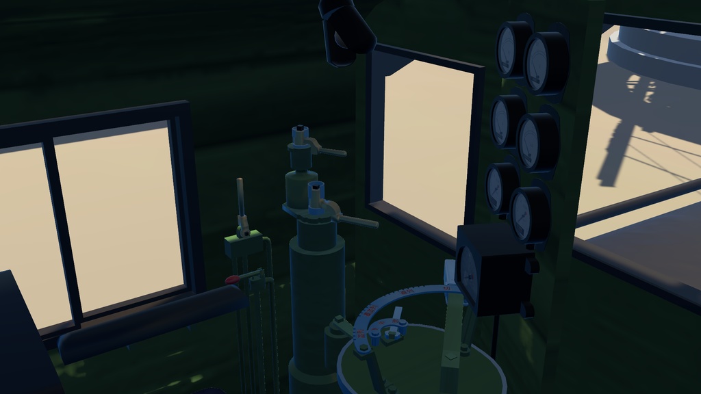 【VRChat想定3Dモデル】EF13電気機関車【VRChatワールド用ギミック】