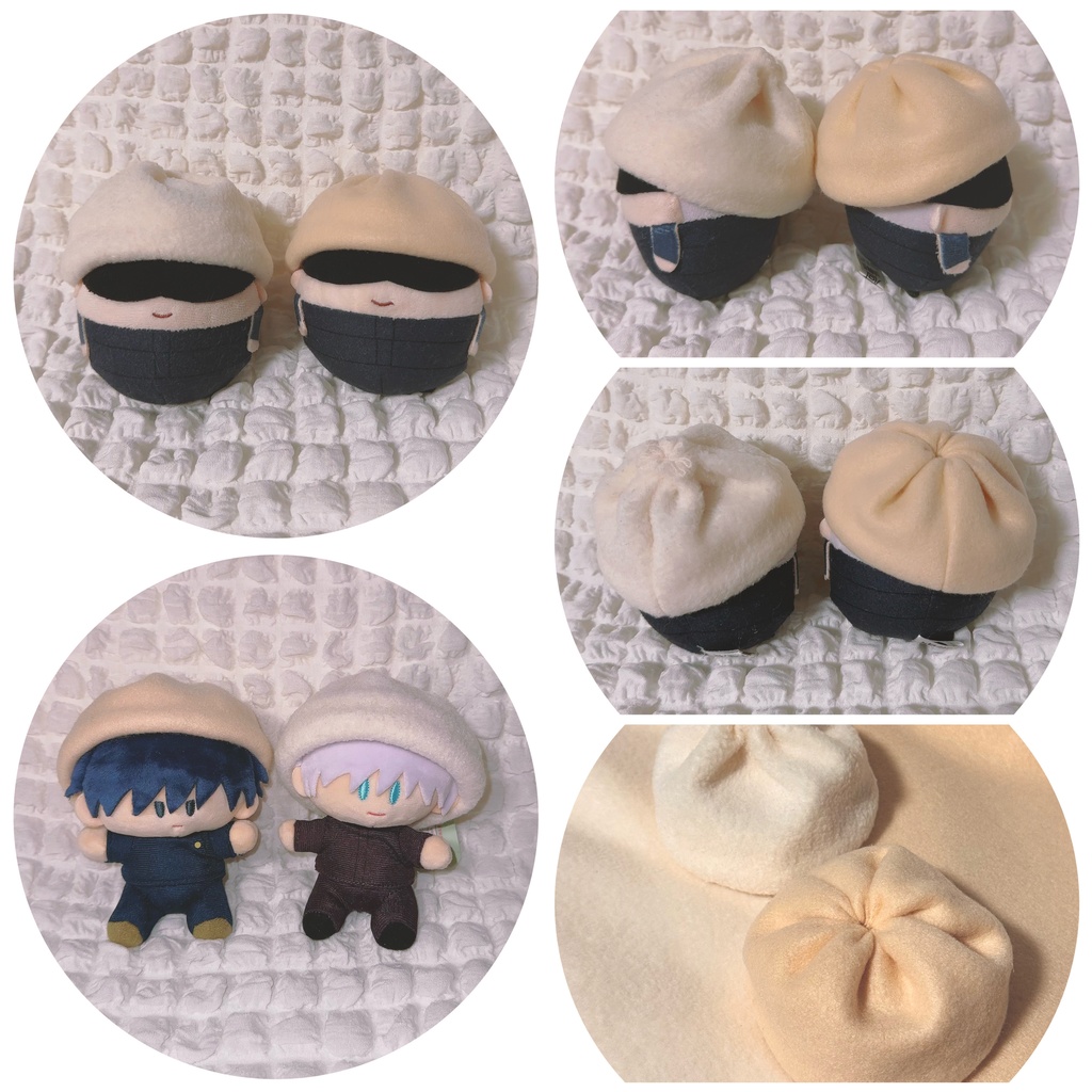 中華まん&ピザまん帽子