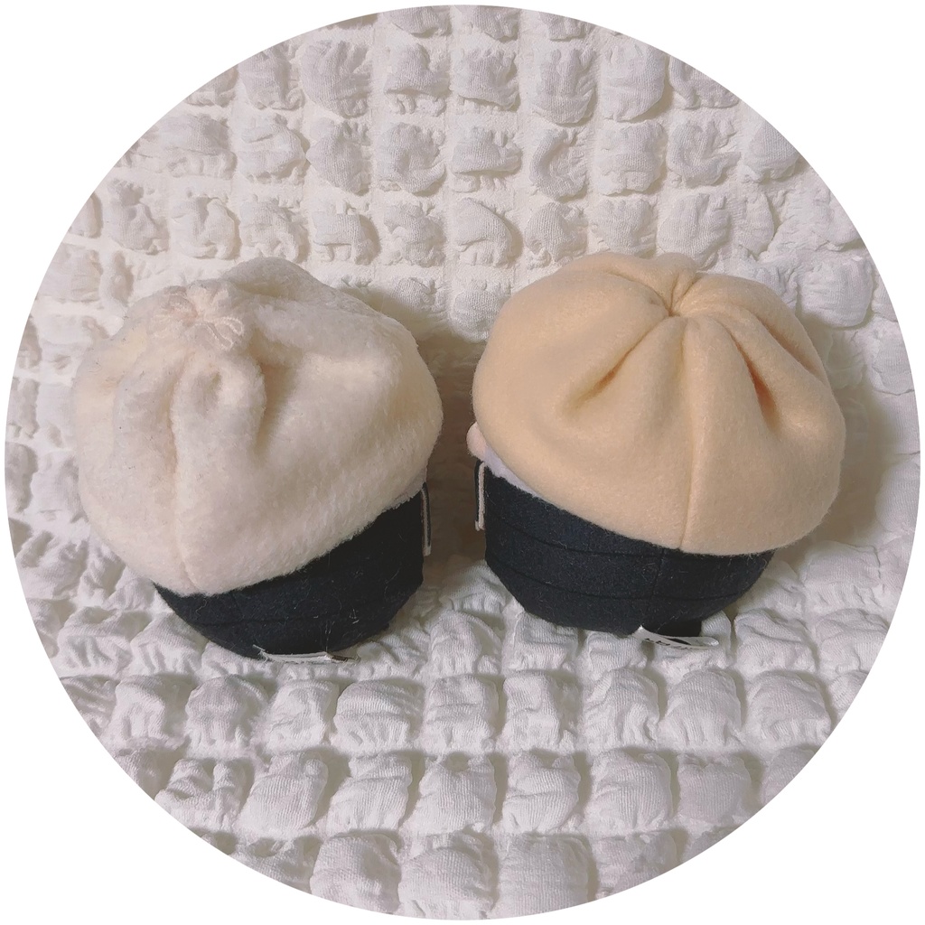 中華まん&ピザまん帽子