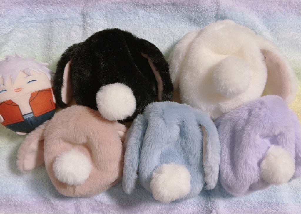 たちみみ無地うさちゃん