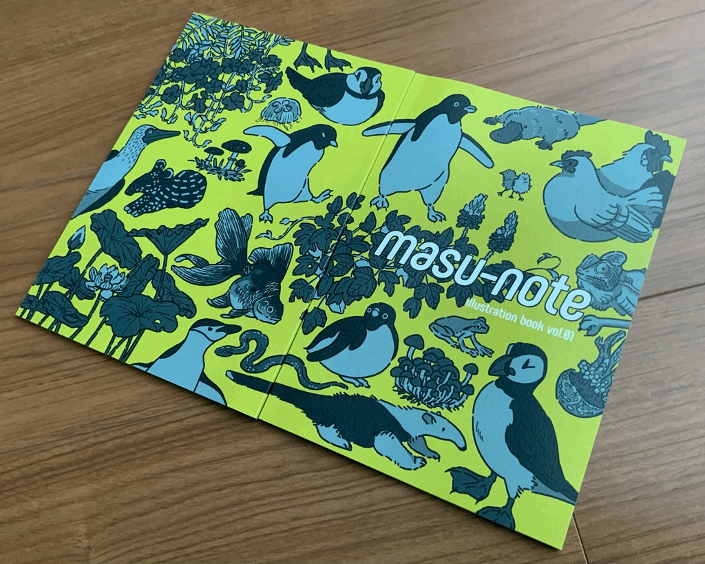 イラスト集「masu-note vol.1」