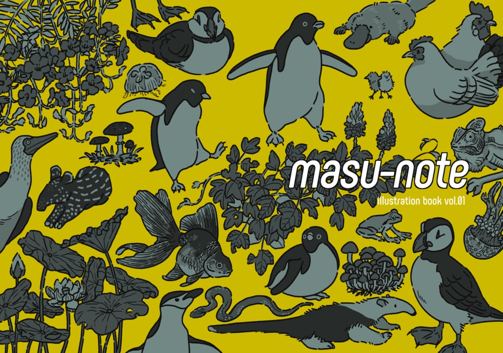 イラスト集「masu-note vol.1」