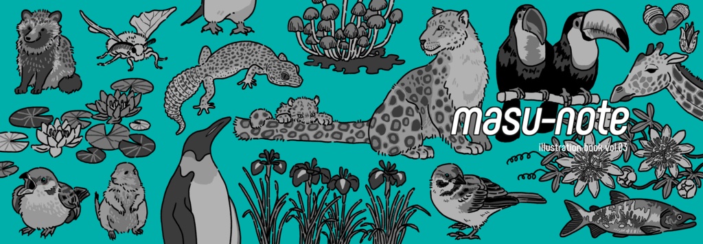 イラスト集「masu-note vol.3」