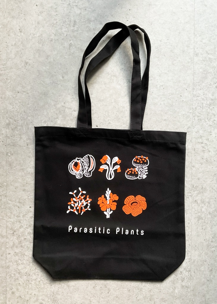 トートバッグ「寄生植物」