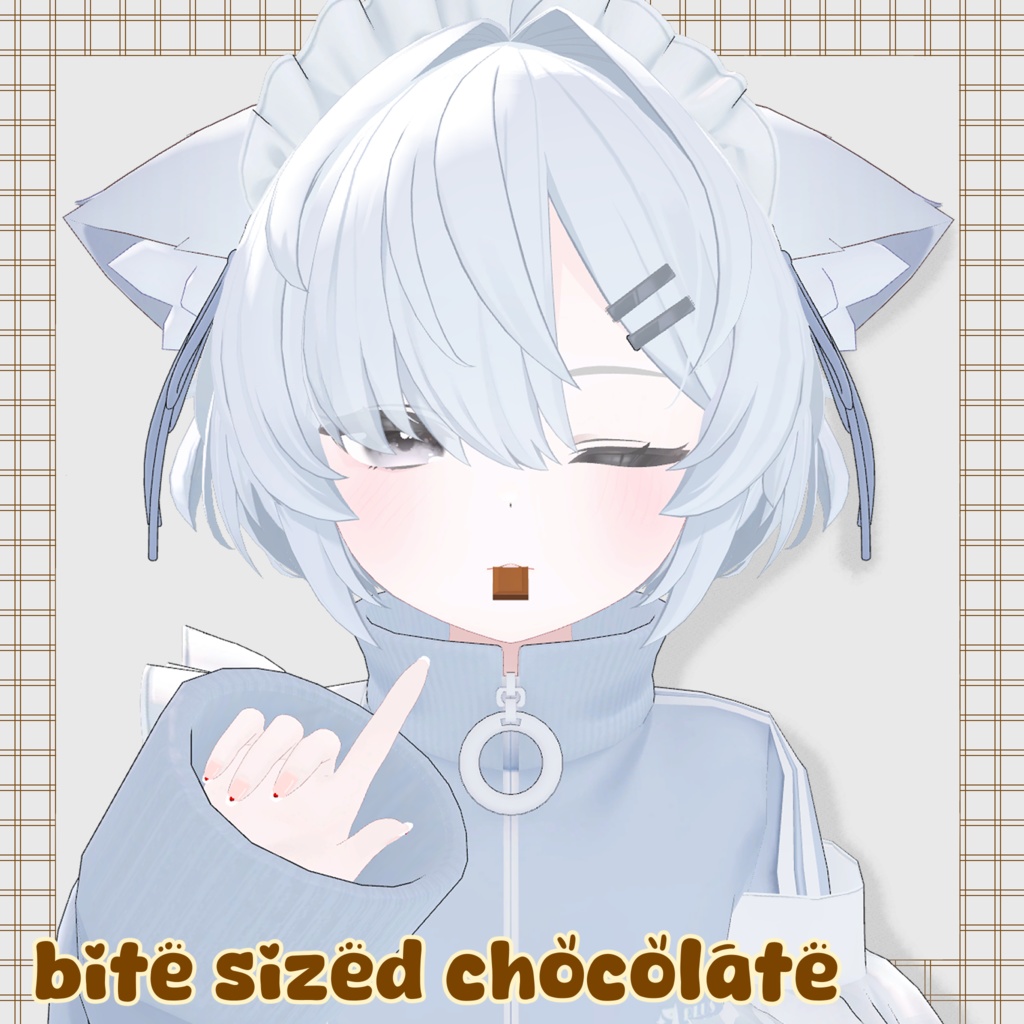 【無料/Free】bite sized chocolate【VRC想定】