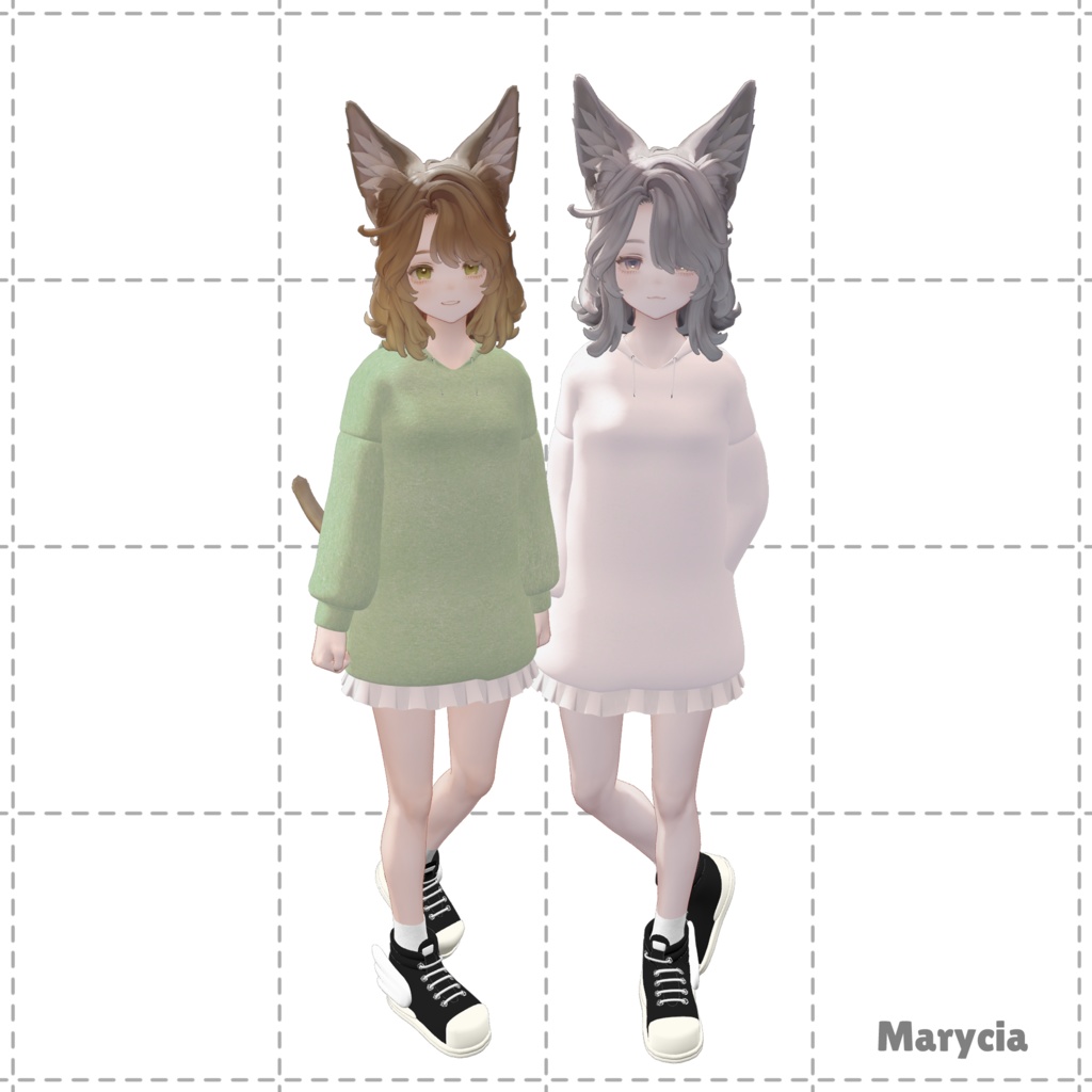 Frill Hoodie【6アバター対応】