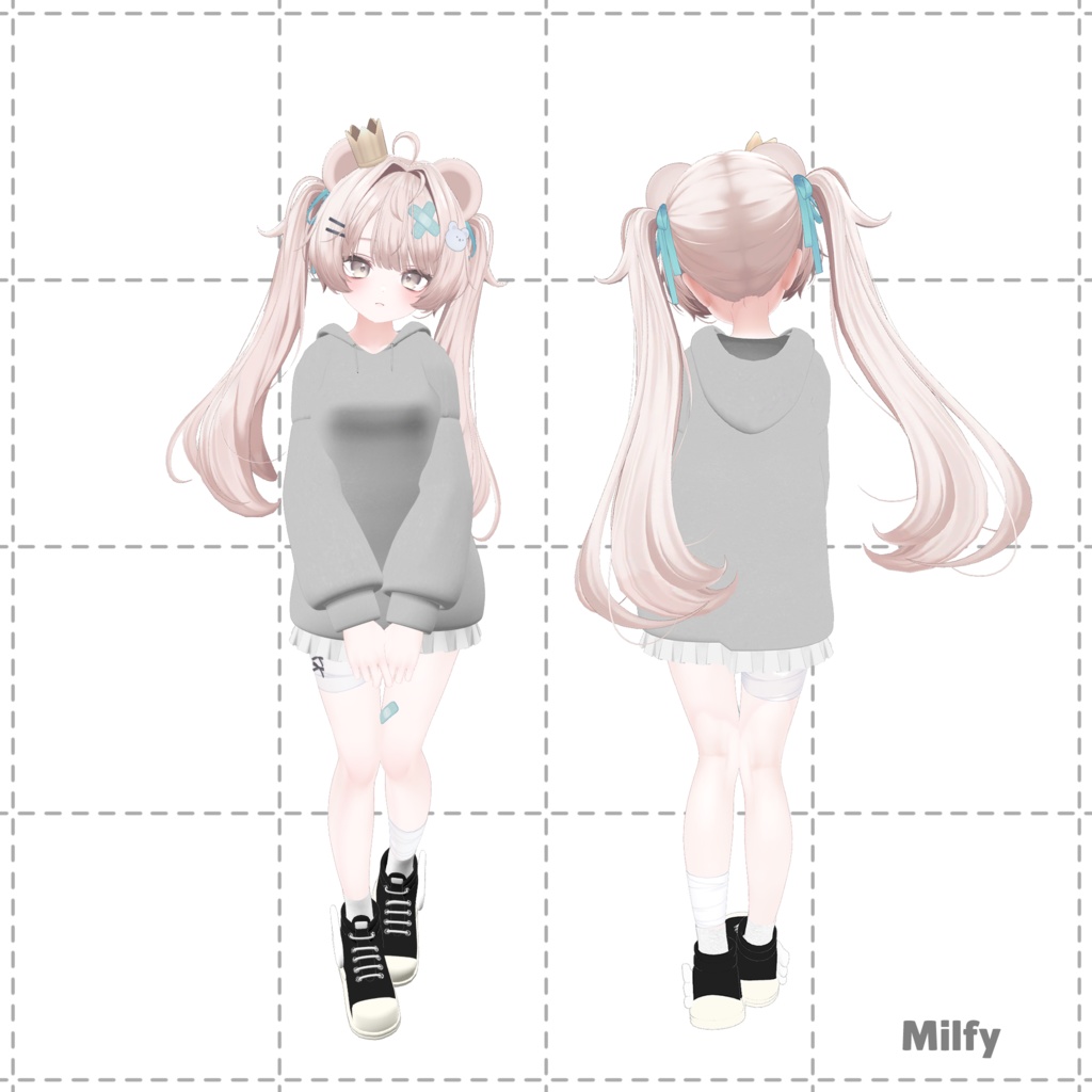 Frill Hoodie【6アバター対応】