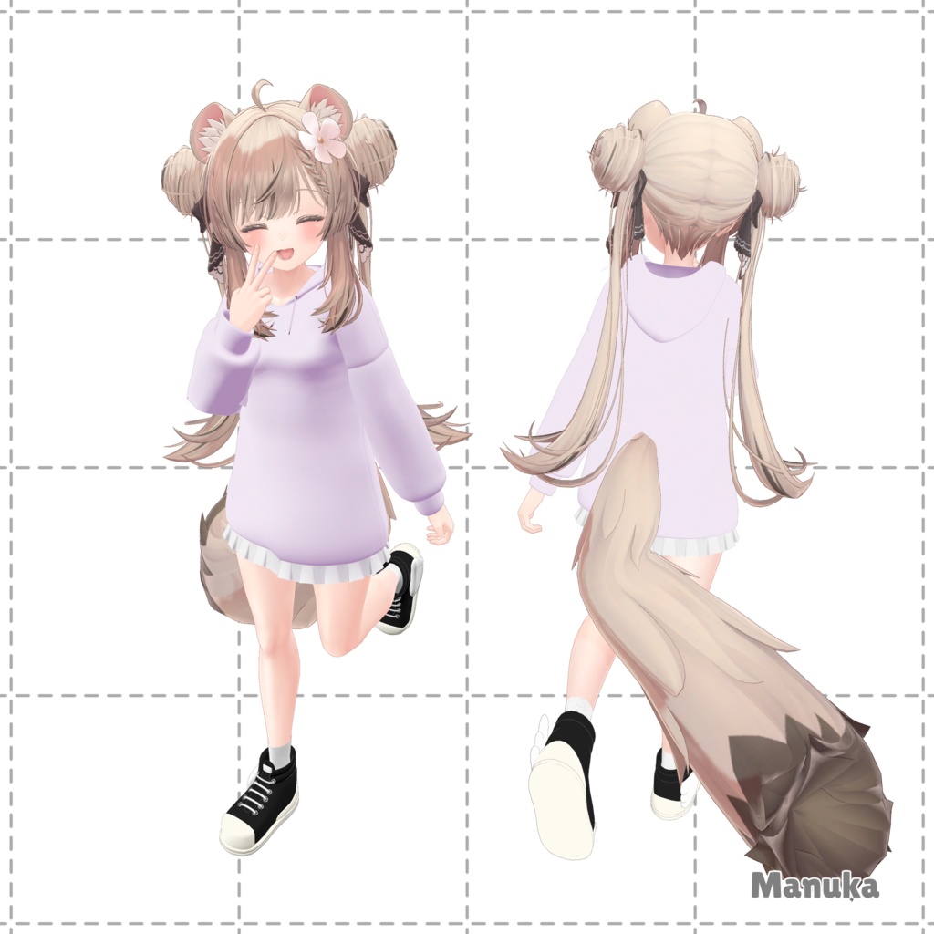 Frill Hoodie【6アバター対応】