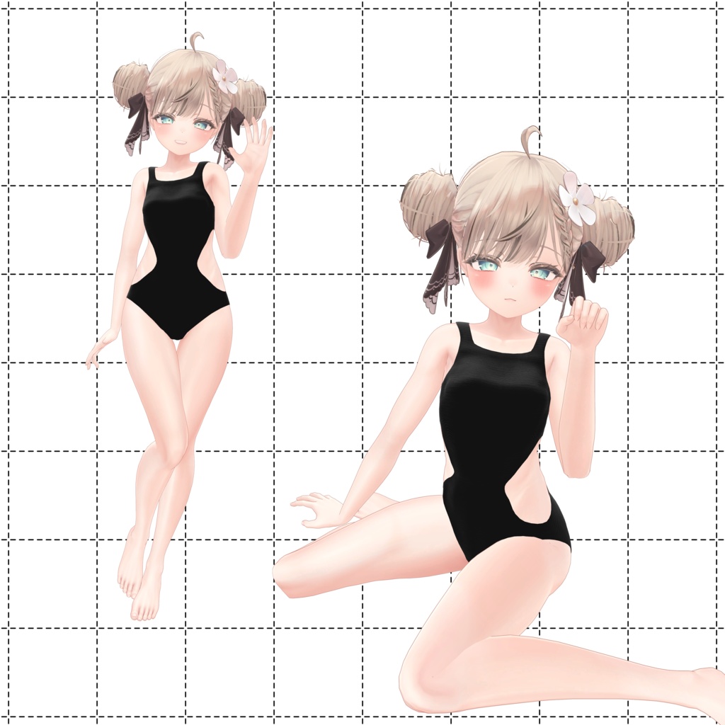 2way SwimWear【3アバター対応】