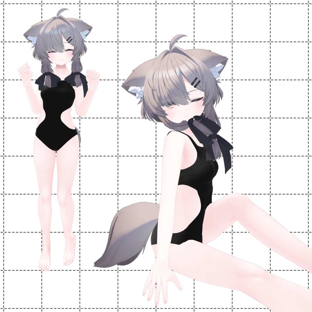 2way SwimWear【3アバター対応】