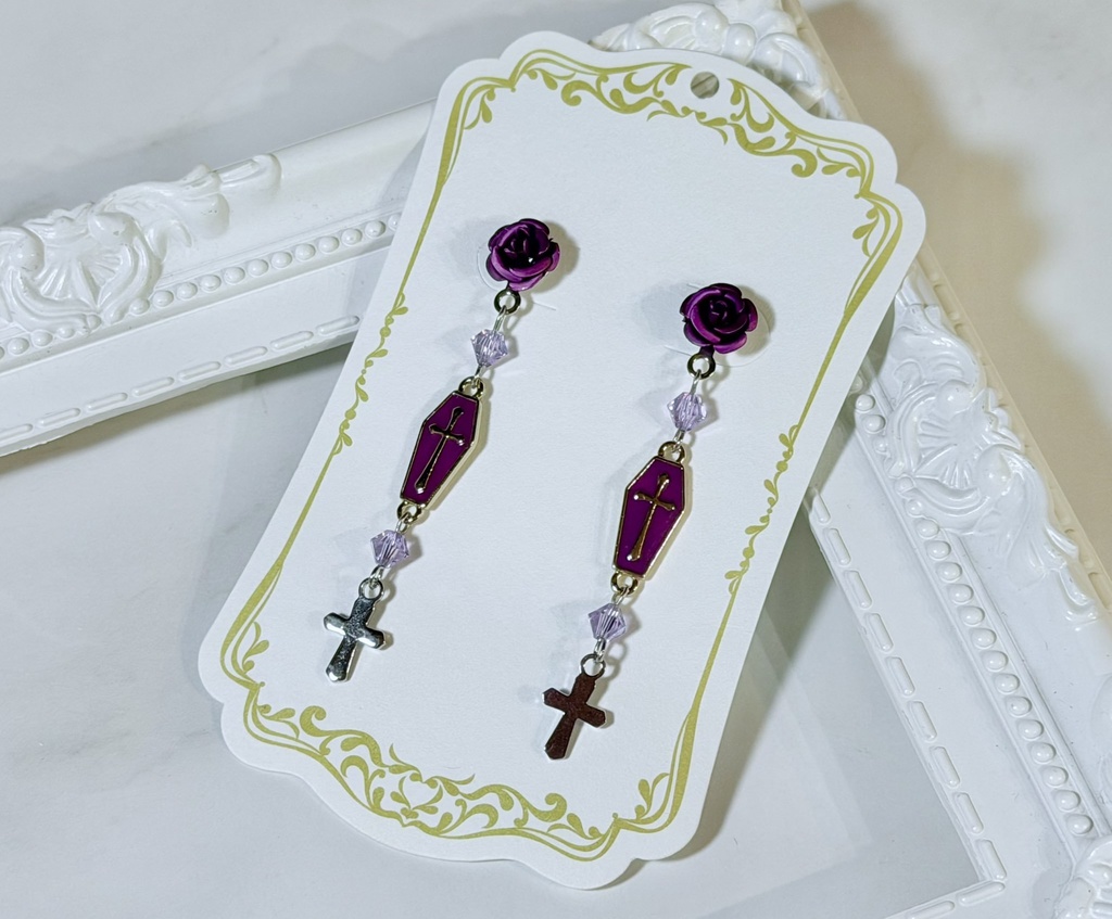 NIKKE メイデン:アイスローズ イメージピアス/イヤリング