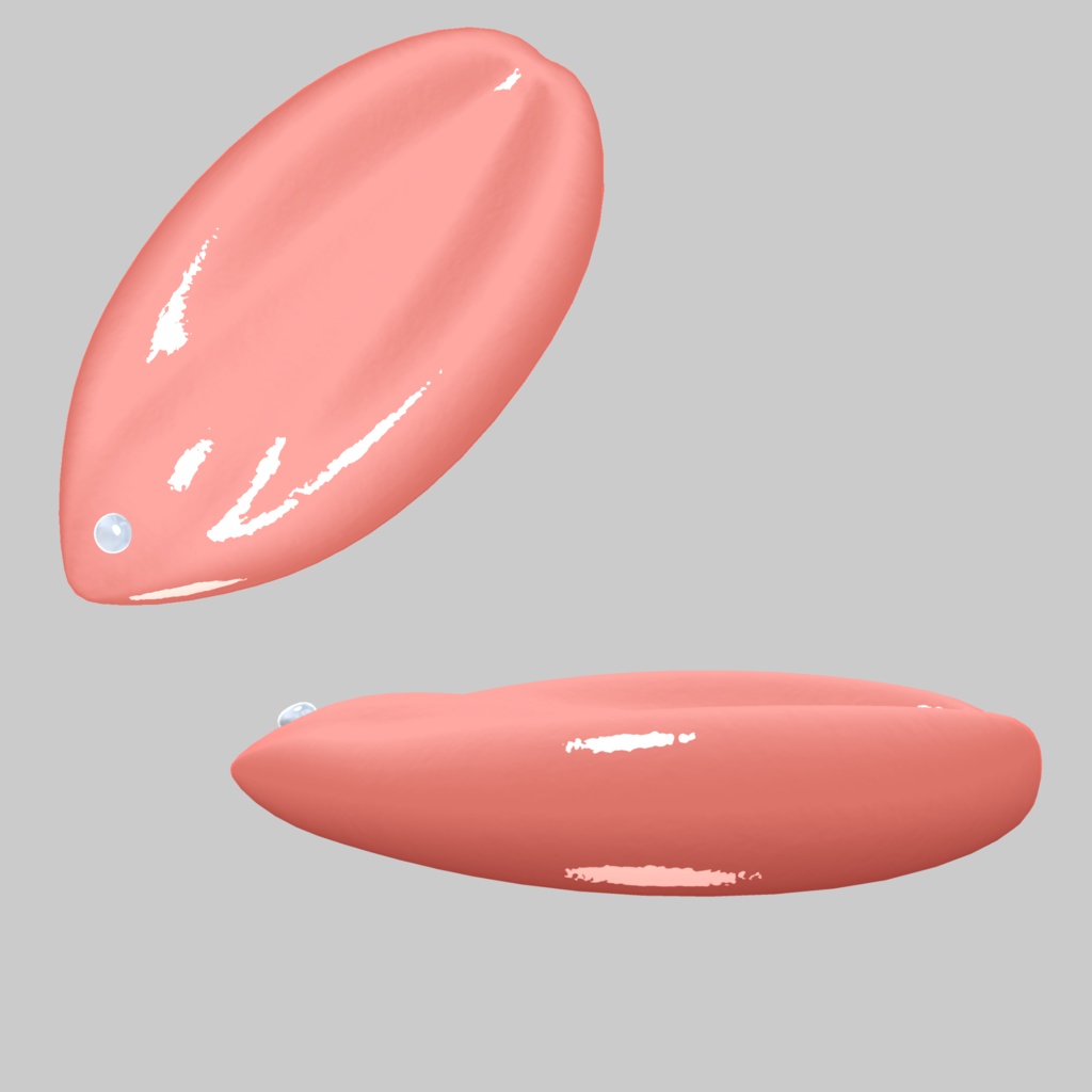 オリジナル3Dモデル「肉厚ぬるてか舌」