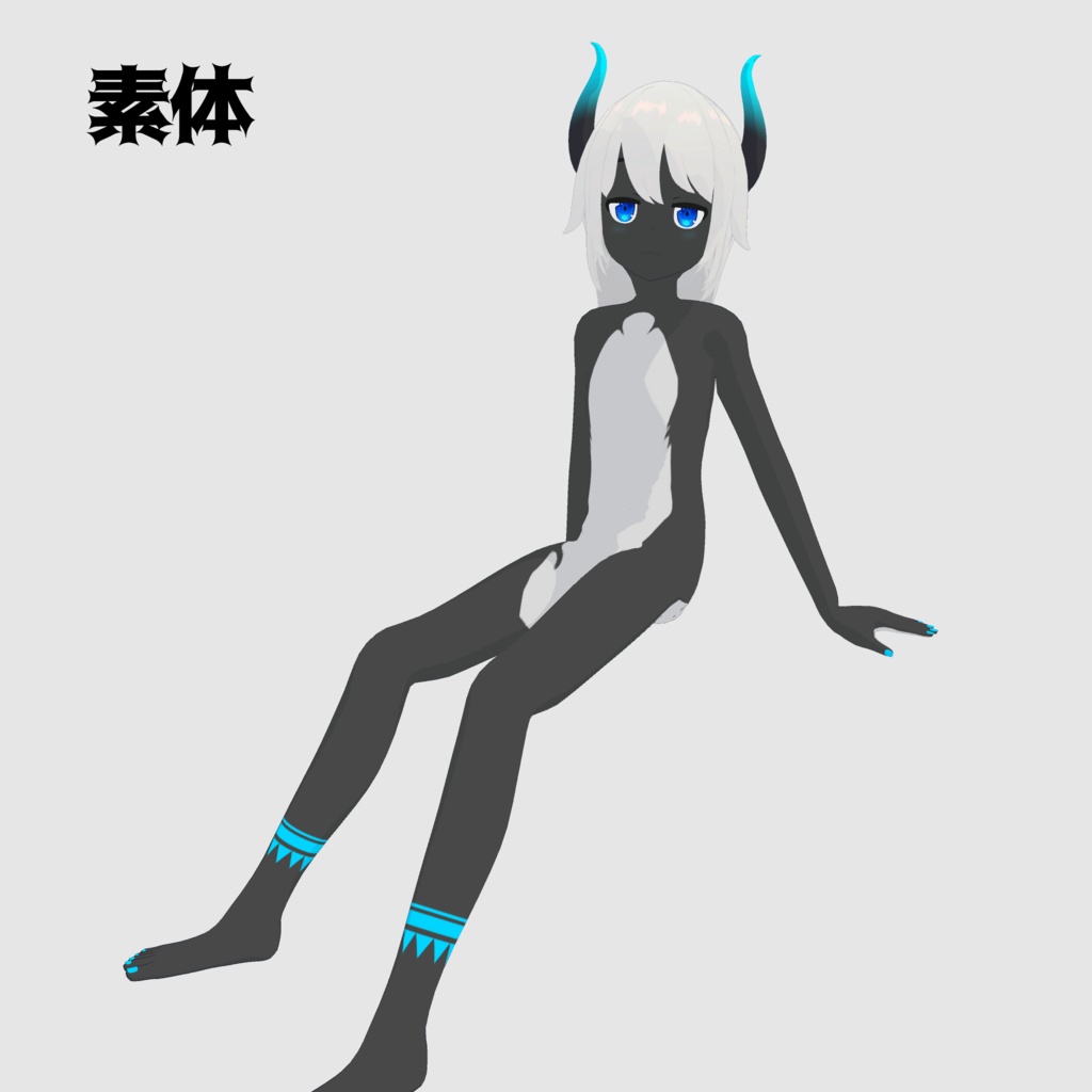 オリジナル3Dモデル「ユーマ」