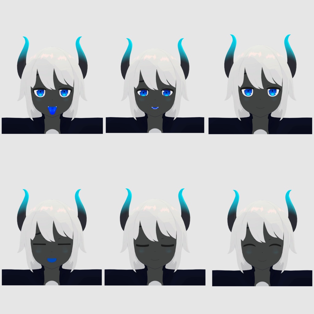 オリジナル3Dモデル「ユーマ」