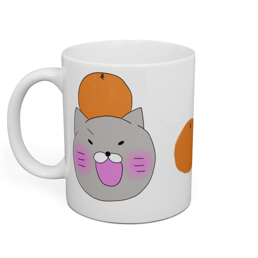 ゆずとみかんマグカップ