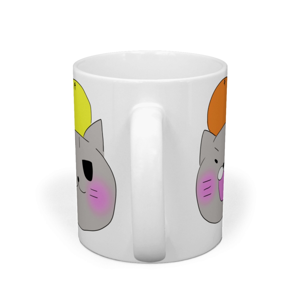 ゆずとみかんマグカップ