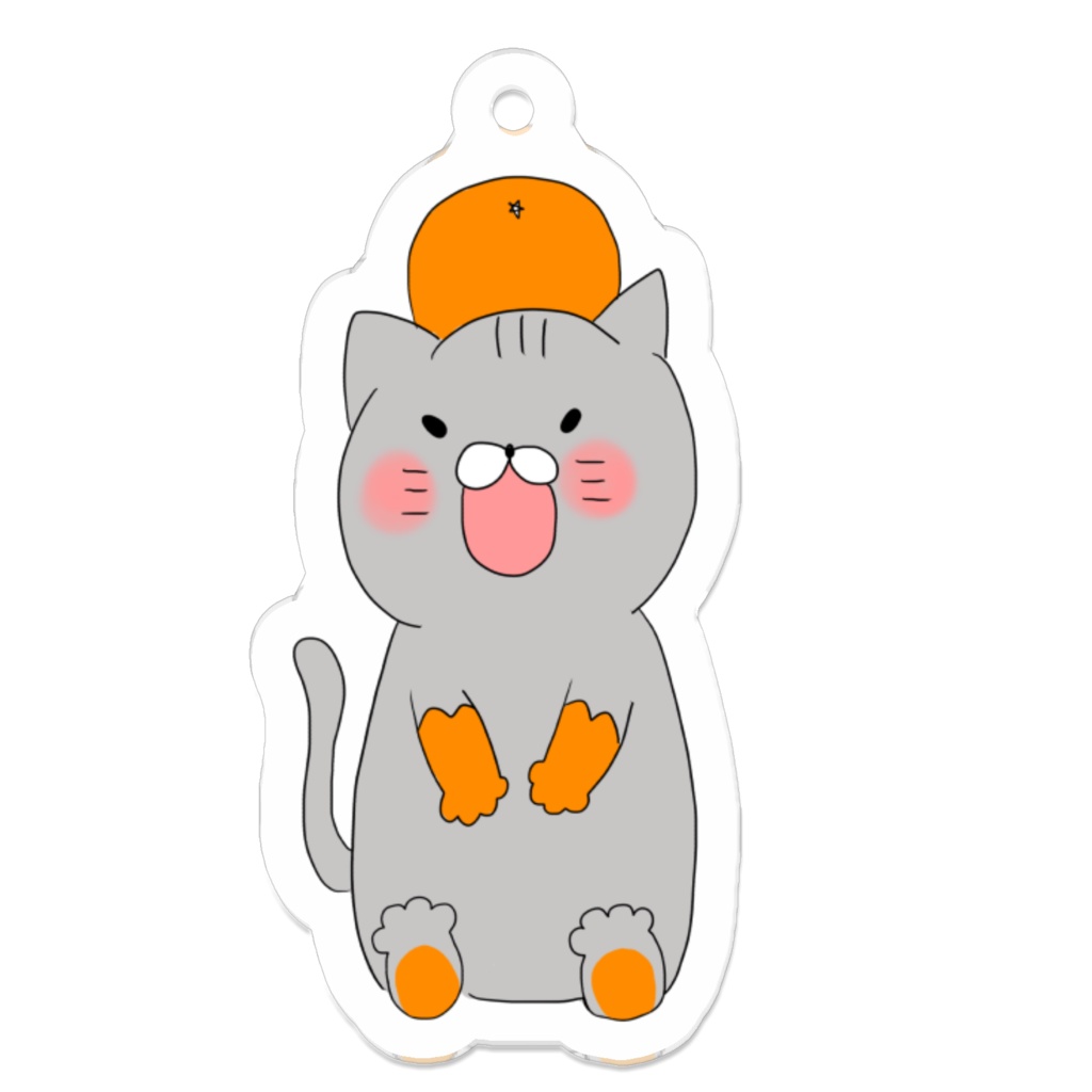 みかんキーホルダー