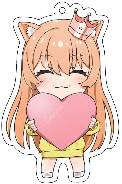 アクリルキーホルダー【ちろるんちゃん/個人Vtuber】