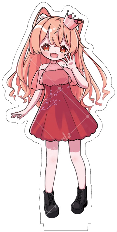 アクリルフィギュア【ちろるんちゃん/個人Vtuber】