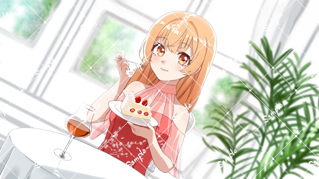 フォトカード L判 2L判【ちろるんちゃん/個人Vtuber】