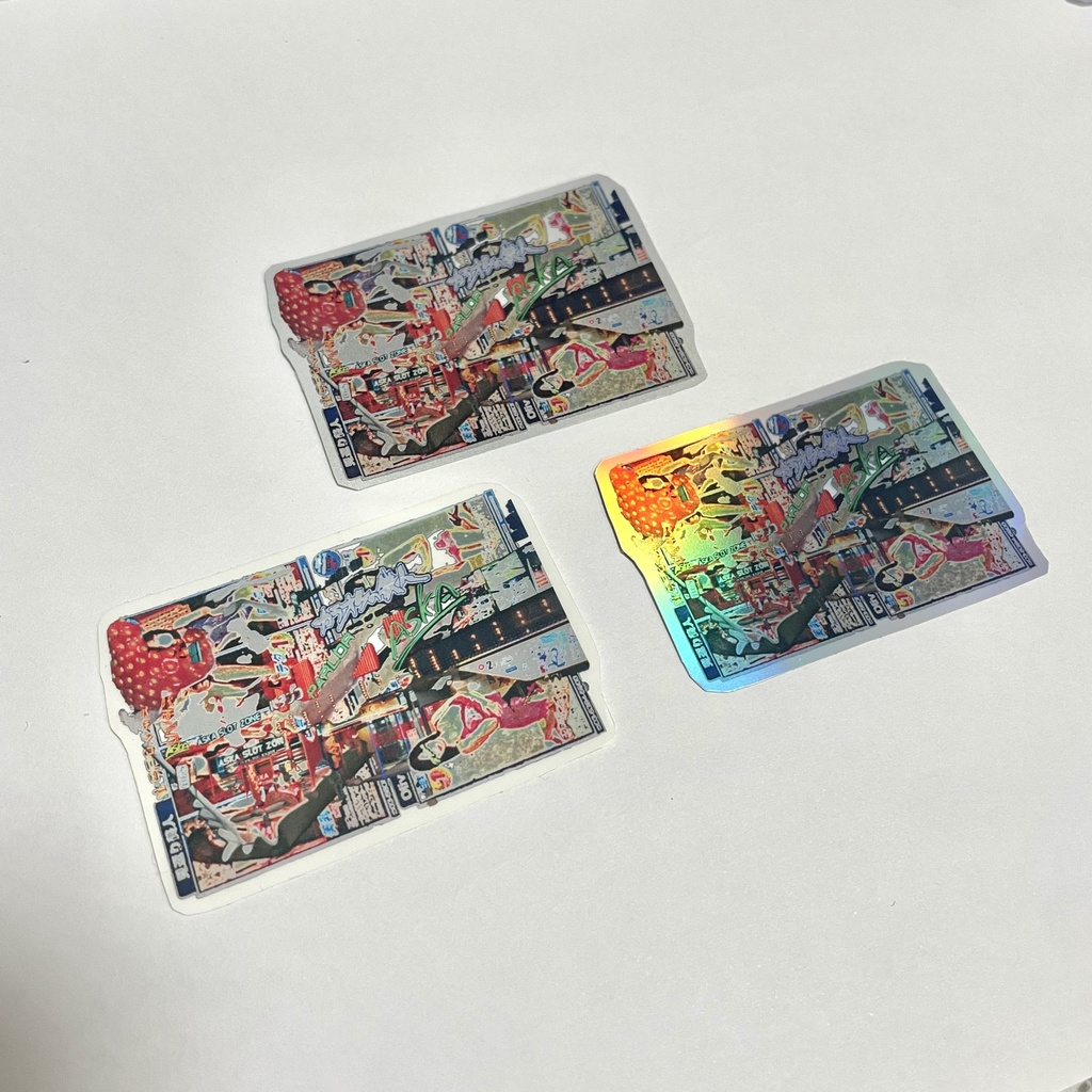 ステッカー/コラージュ