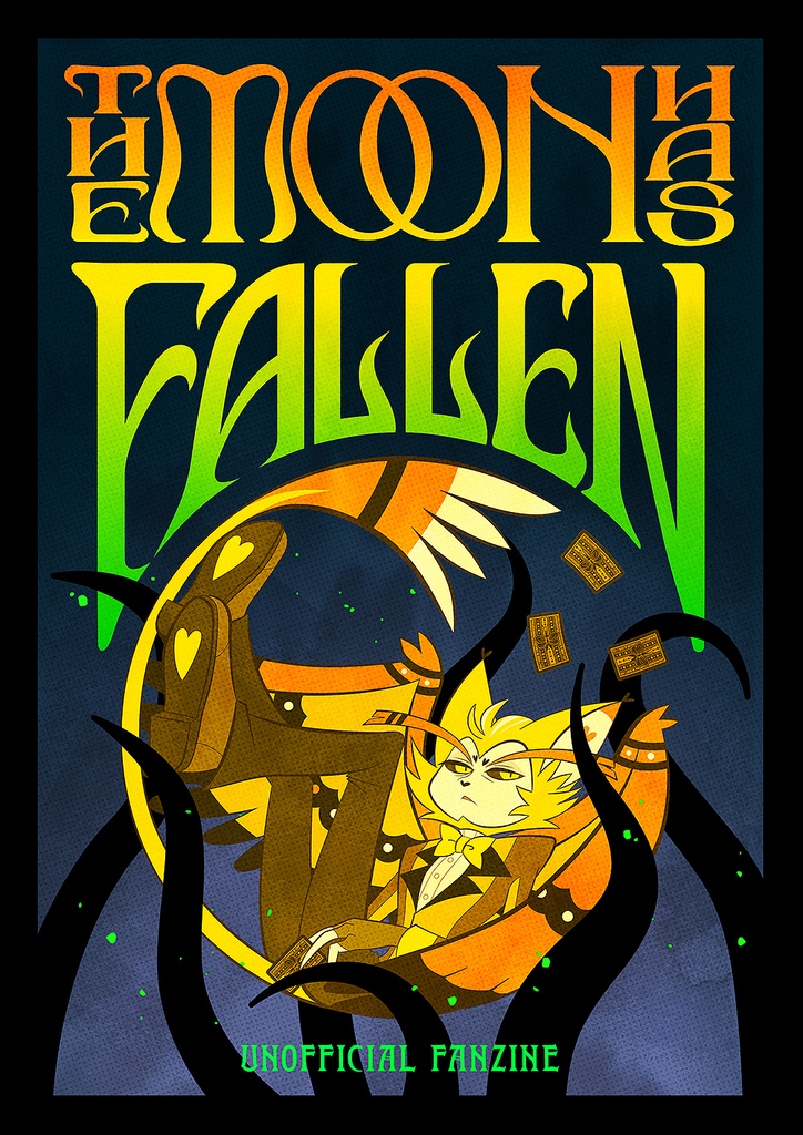 The moon has fallen