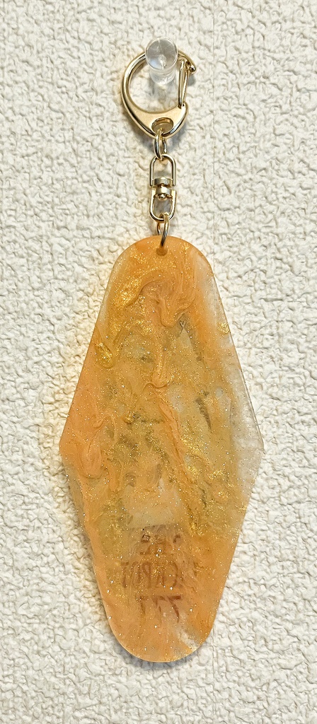 motel-style keychain