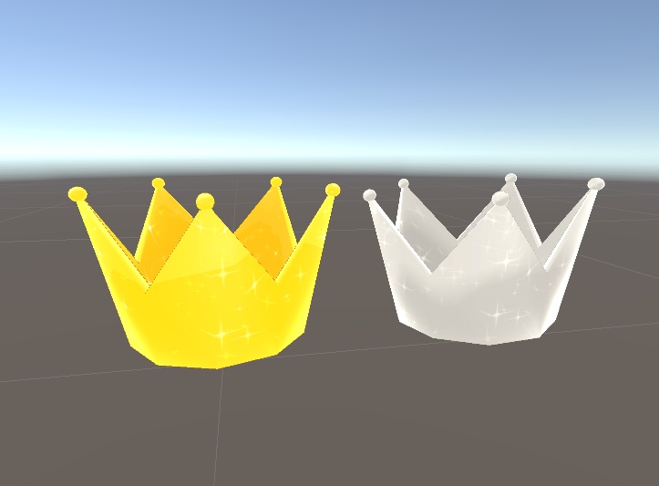 【無料】王冠-MiniCrown-（VRChat想定）
