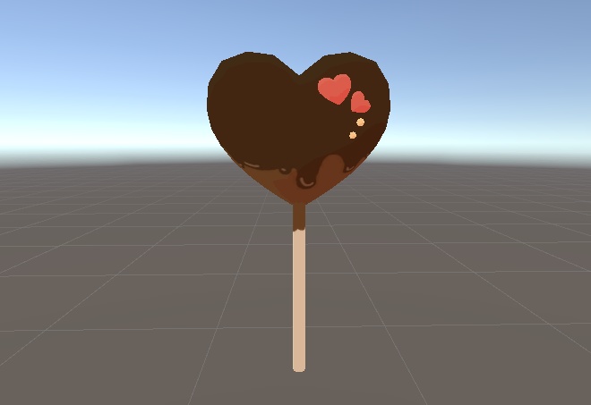 【無料】チョコロリポップ‐Chocolate Lollipop-（VRChat想定）