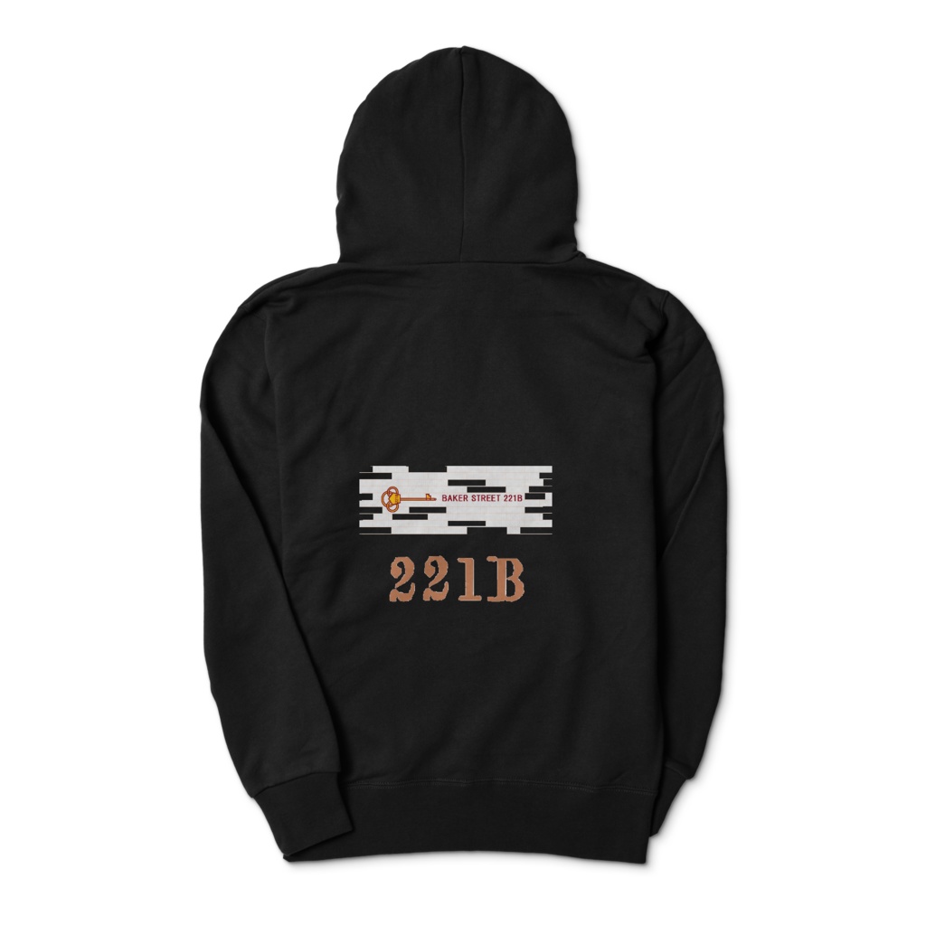 ジップパーカー ベイカー街221B