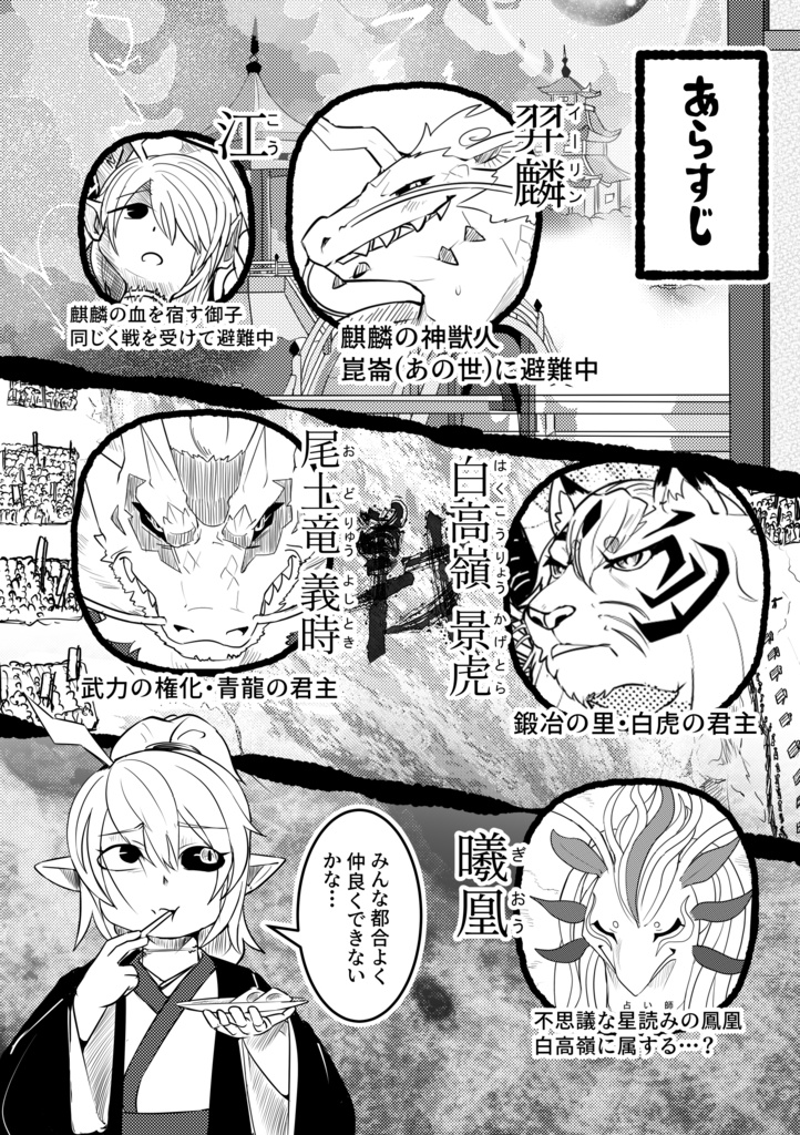 羿嘗九死 -九日墜日- (麒麟舌フェチ本3巻最終章)