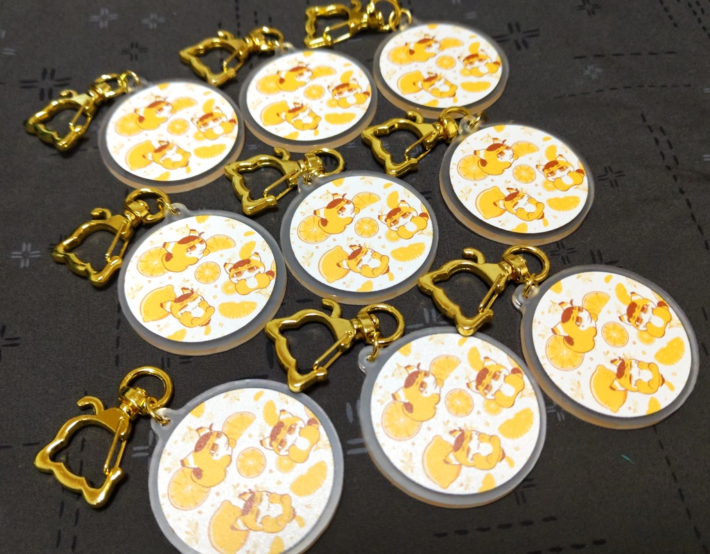 フォゼ尾ちゃん×くだものポーチ【ころころポーチ】