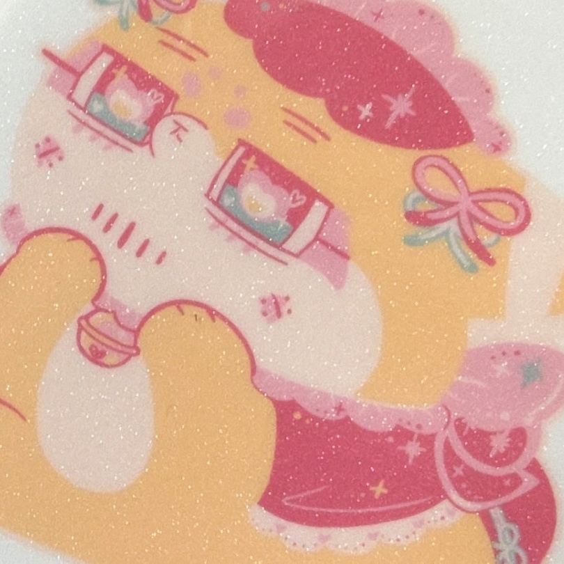 星座フォゼ尾ちゃん🐈️🌠8cmダイカットステッカー