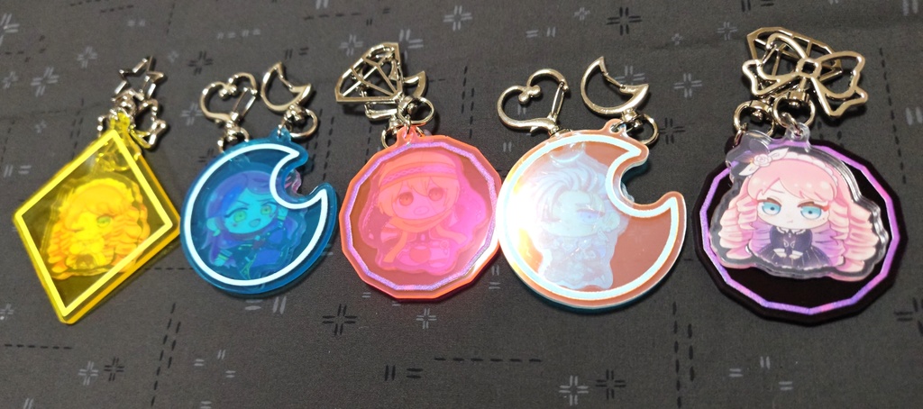 メギド72 フォトンアクリルキーホルダー【50mm】 メギドたちを閉じ込めよう!