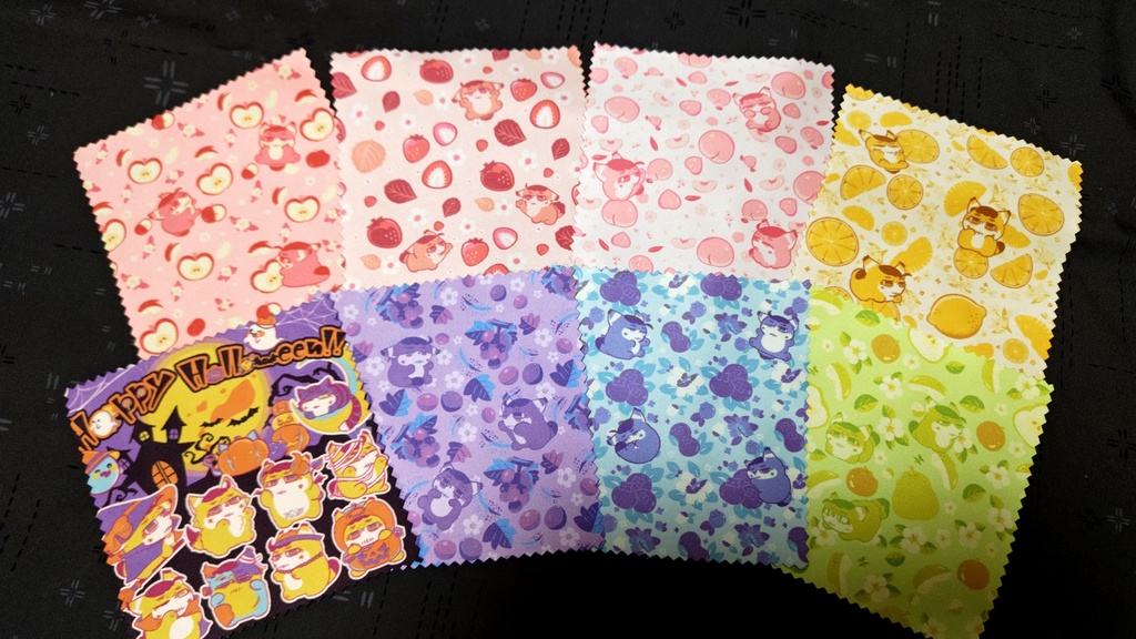 フォゼ尾ちゃん×くだもの🍓 眼鏡拭き