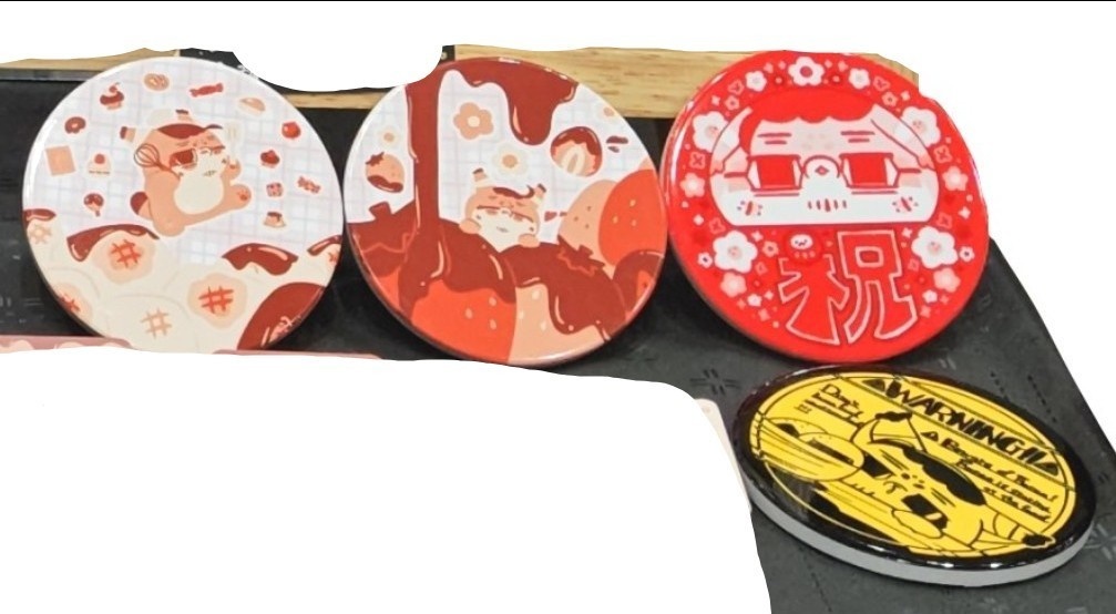 フォゼ尾ちゃん🐈️💝🍫タイルコースター