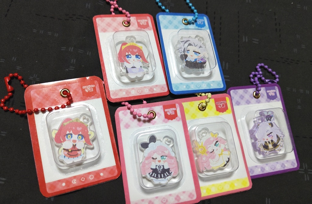 パッケージ風アクリルキーホルダー💍メギド72
