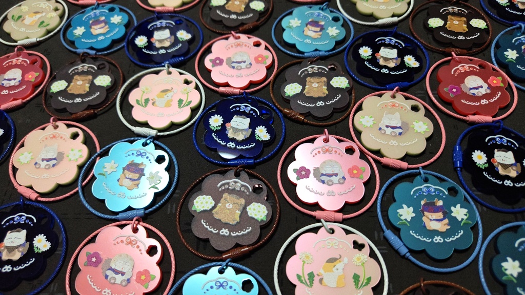 フォゼ×お花シリーズ🌼4cmアクリルキーホルダー【第3弾】
