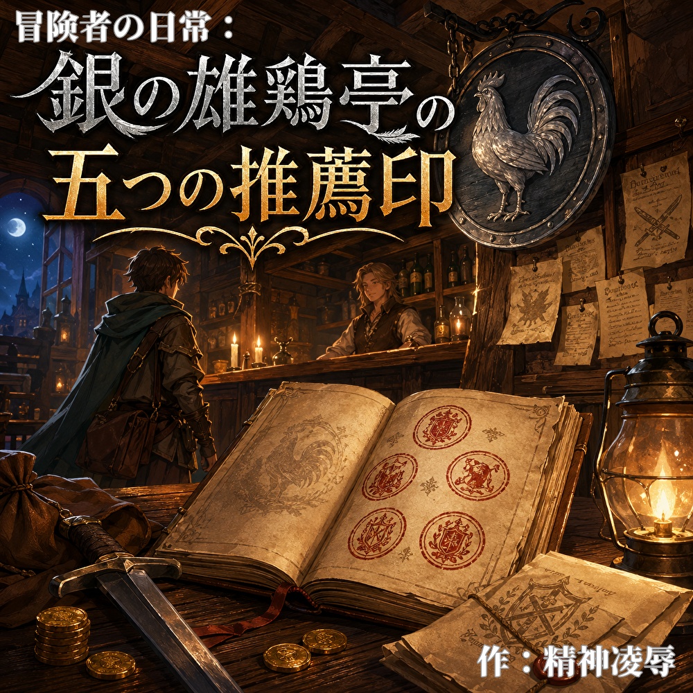 冒険者の日常：銀の雄鶏亭の五つの挑戦印