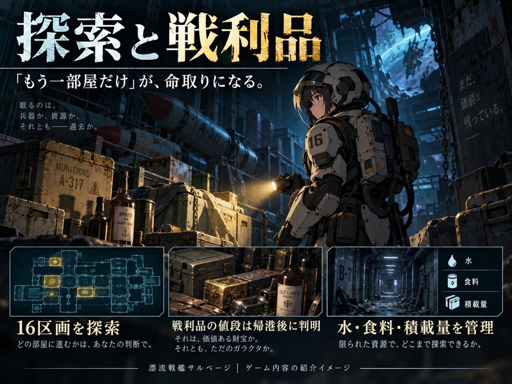 漂流戦艦サルベージ ―生きて帰れば、お宝は全部俺のもの―