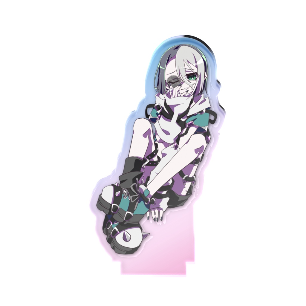 オーロラアクリルスタンド【アザミ】