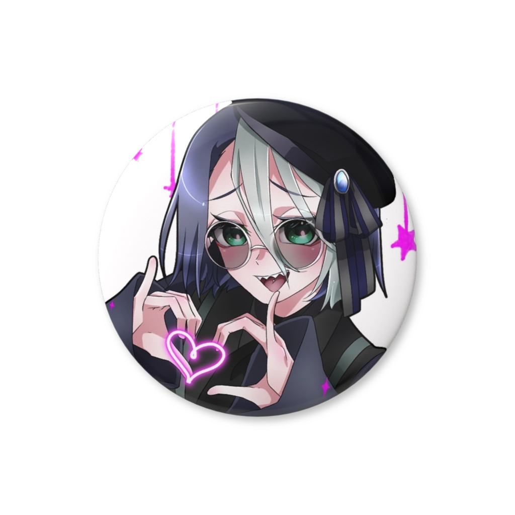 缶バッジ【アザミ】