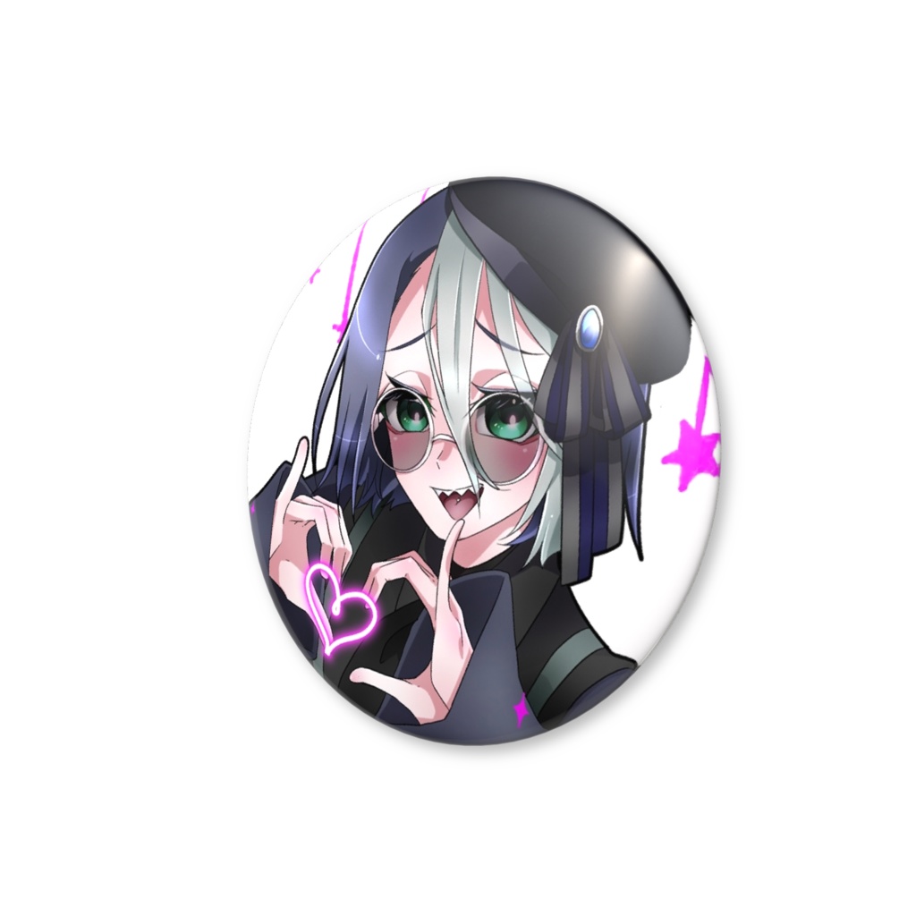 缶バッジ【アザミ】