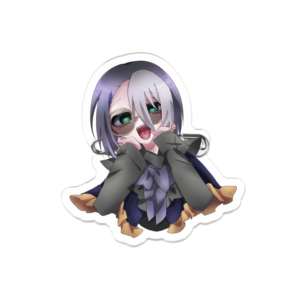 アクリルバッジ【アザミ】