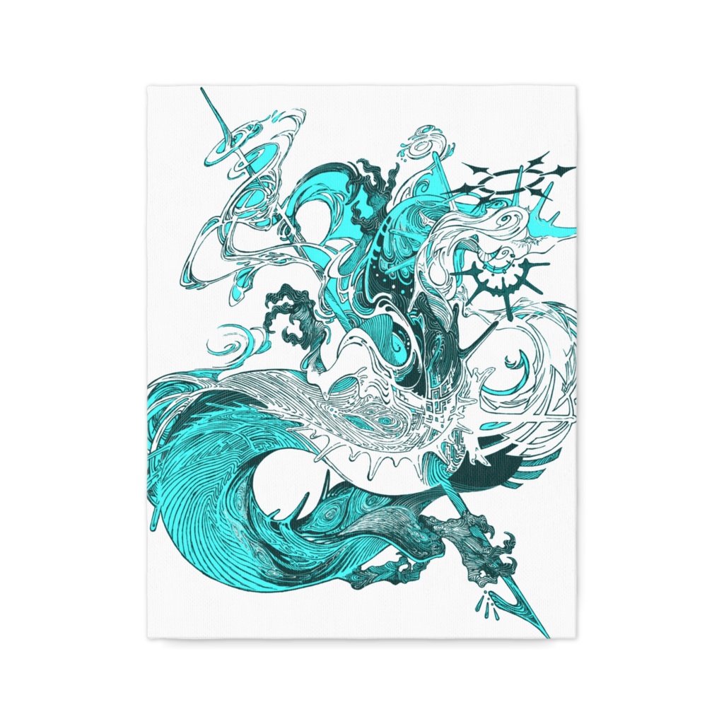 「竜」キャンバスH