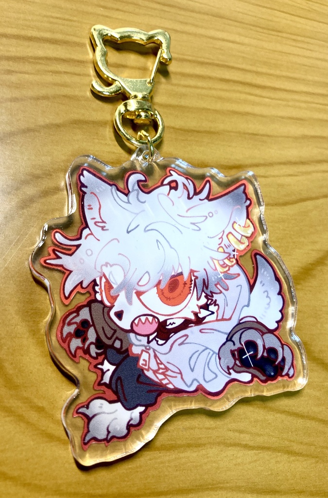 ケモアクタアクリルキーホルダー