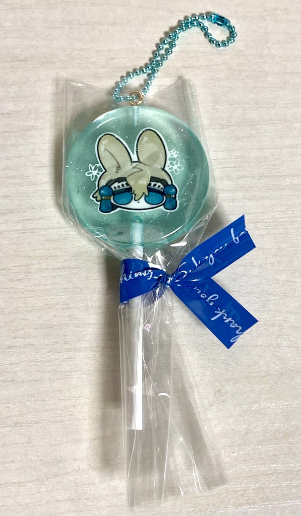 うさザンカロリポップキーホルダー