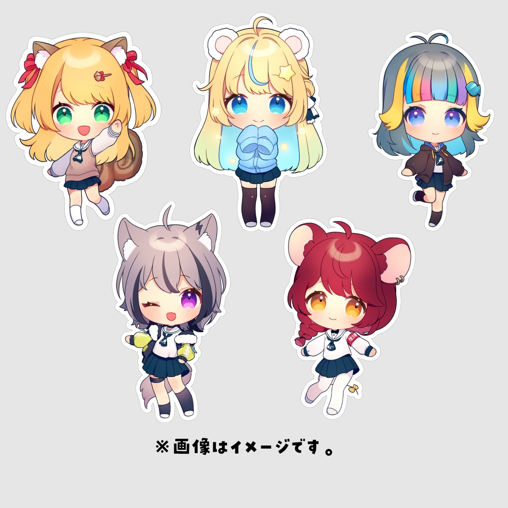 【販売終了】からぴぃ学園文化祭2022 限定グッズ【SKYCOLOR Project】